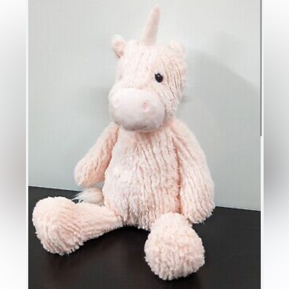The Manhattan Toy Co. Adorables pink unicorn stuffed plush animal NWT